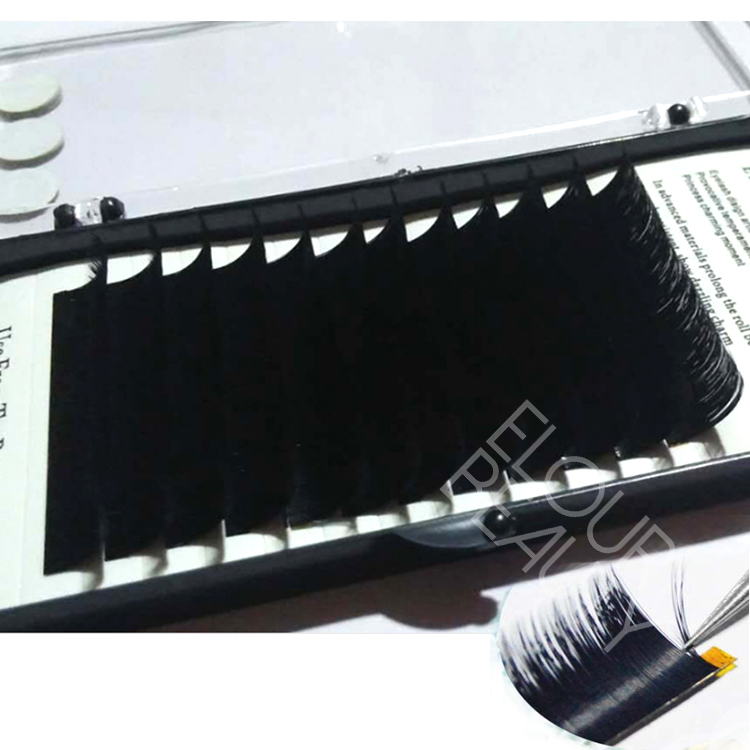 Private label easy fan volume blooming eyelash extensions wholesale China EL21